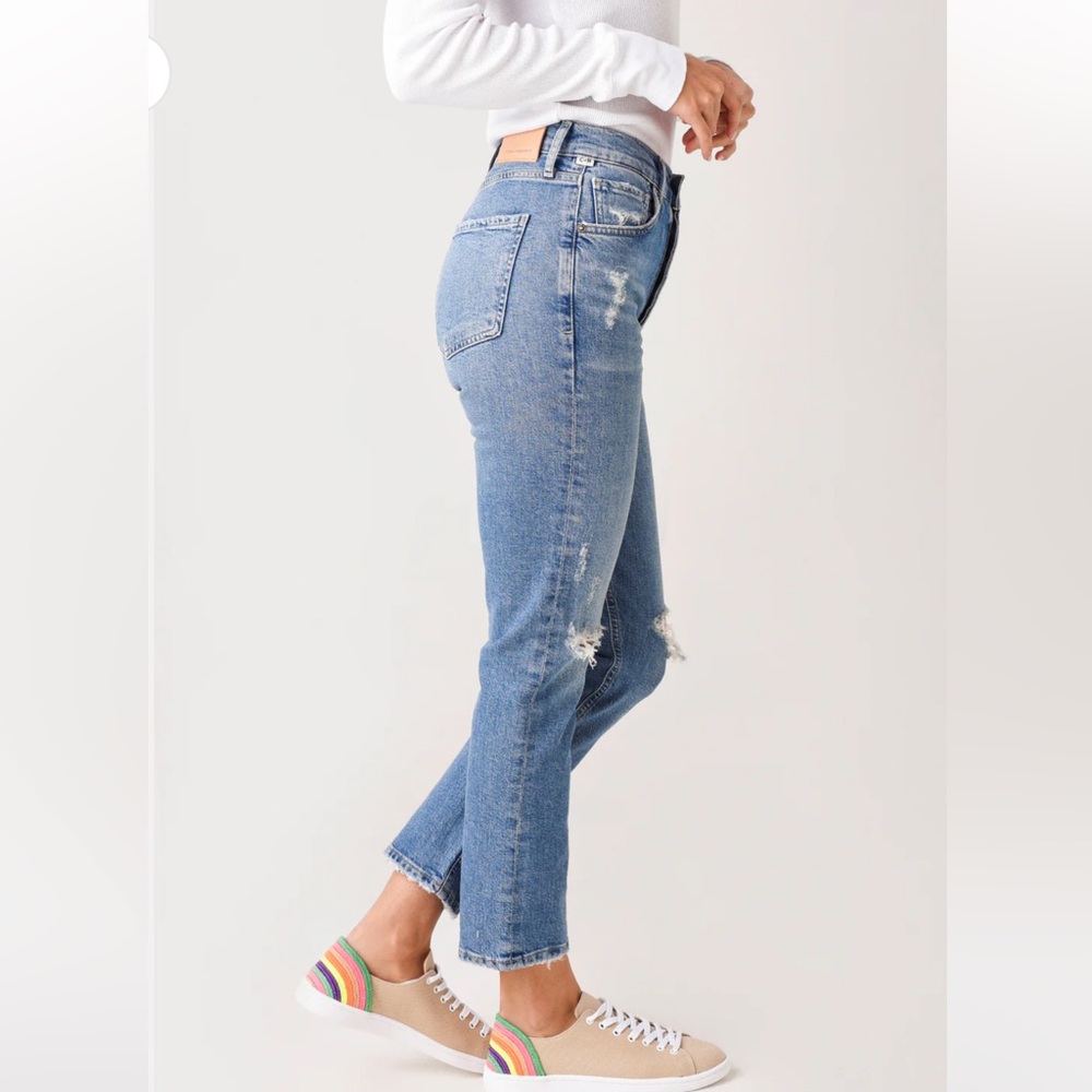 CITIZENS OF HUMANITY
WOMEN'S CHARLOTTE CROP HIGH-RISE STRAIGHT JEAN